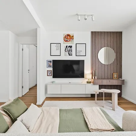公寓 Danube&castle-side New Residence,old Town, Free Parking